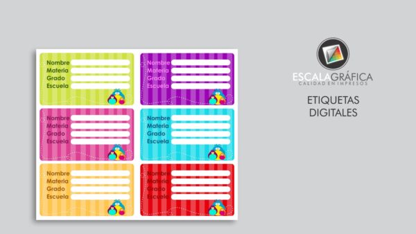 Etiquetas adheribles - Image 2